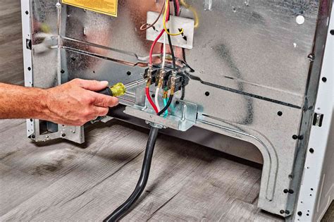 how to install a ge electric stove